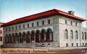 Postcard Post Office Building in Berkeley, California