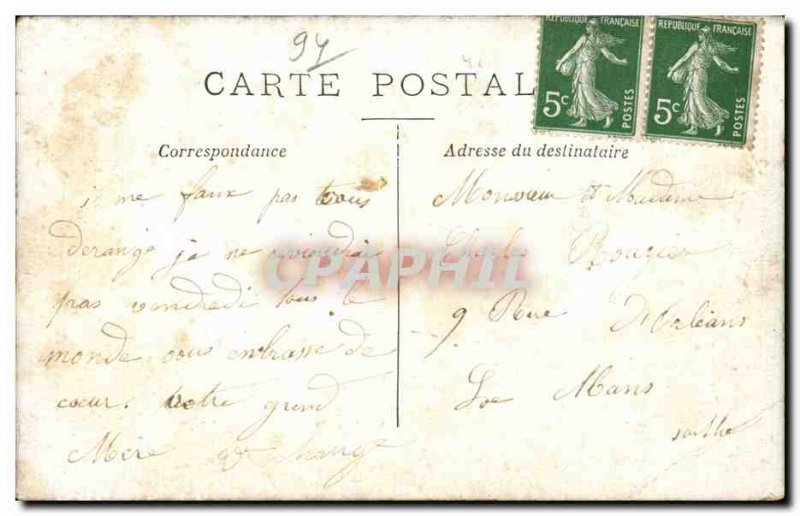 Old Postcard Nogent sur Marne Viaduct