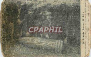 Old Postcard THE GREAT WAR 1914-16- Army Shells Verdun
