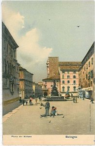 Vintage postcard: BOLOGNA City: ILLUSTRATED-