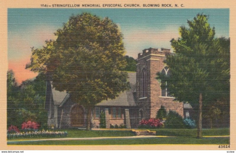 BLOWING ROCK, North Carolina, 1930-40s; Stringfellow Memorial Episcopal Church