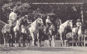 Horseback Riding At Camp De Sales Irish Hills Michigan Artvue