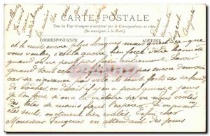 Old Postcard Pierrefonds L & # 39Eglise and Chateau