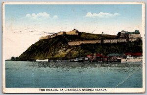 Quebec Canada 1937 Postcard The Citadel La Citadelle