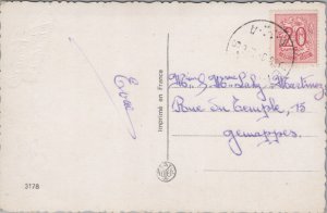 Victorian Romantic Couple Married Vintage RPPC C014