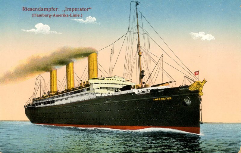 Hamburg-America Line - SS Imperator
