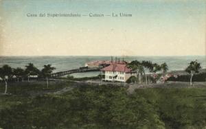 El Salvador, CUTUCO LA UNION, Casa del Superintendente (1910s) Postcard