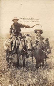 Early West 1870 Cowboy and Daughter Early West 1870 Cowboy and Daughter View ...