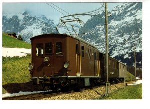 Berner Oberland Bahnen, Rack Railway Locomotive, Switzerland  Train