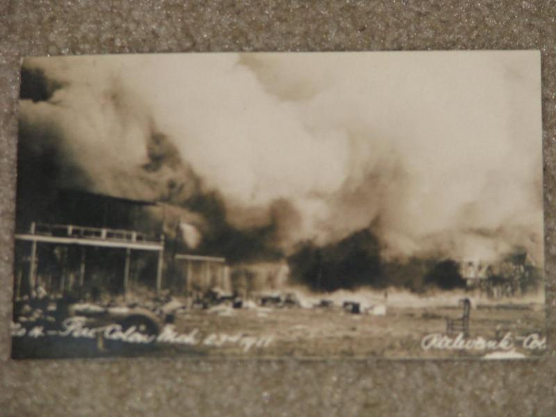RPPC, Fire, Colon , Panama, March 23, 1911