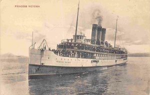 SS Princess Victoria Steamer Canada 1910c postcard