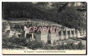 Old Postcard Dauphine Convent of the Grande Chartreuse