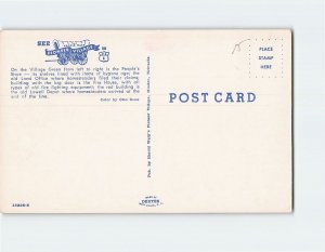 Postcard On the Village Green, Pioneer Village, Minden, Nebraska