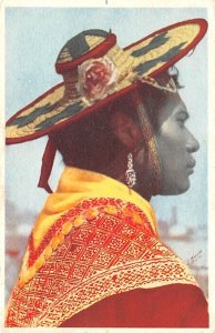 Tipo Huichol Jalisco Mexico Tarjeta Postal 1943 