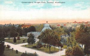 TACOMA, WA Washington       CONSERVATORY~Wright Park       c1910's Postcard
