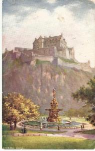 \Edinburg Castle\ Tuck Oilette PC (cannot read the number)