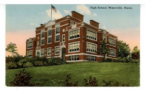 ME - Waterville. High School