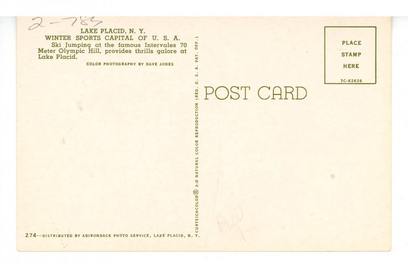 NY - Lake Placid. Intervales Olympic Hill Ski Jump