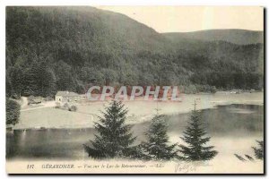 Old Postcard Gerardmer Lake View Retournemer