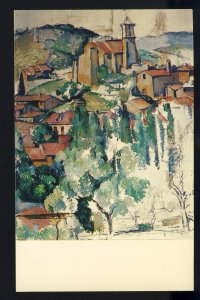 Paul Cezanne Postcard, 'Village Of Gardanne' Oil Painting, Brooklyn...