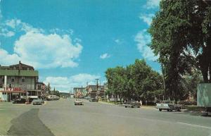 Edmundston New Brunswick Canada Canada Road from City Hall Postcard J77247