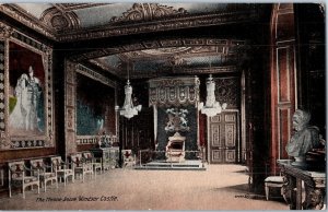 The Throne Room Windsor Castle England Postcard