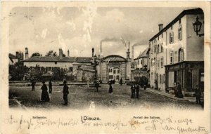 CPA AK DIEUZE - DUSS i. L. - Portail des Salines - Salinentor (387765)