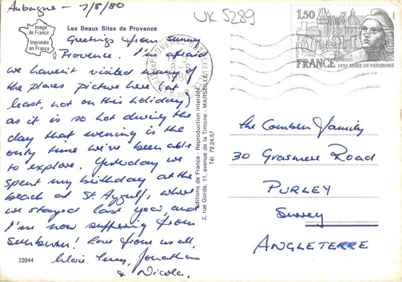 uk5289 promenade en provence france