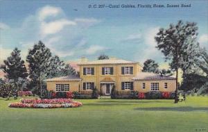 Florida Coral Gables Home Sunset Road