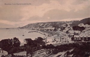 MUMBLES FROM OYSTERMOUTH CASTLE WALES UK~1905 POSTCARD