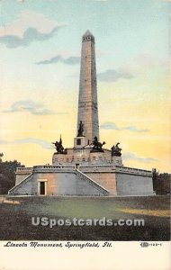 Lincoln Monument, Lincoln Park - Springfield, Illinois IL  