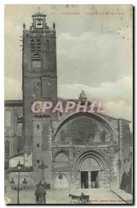 CARTE Postale Old Toulouse Cathedrale St Etienne