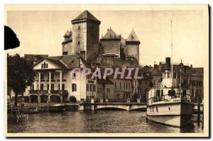 Old Postcard Annecy Chateau des Ducs de Nemours