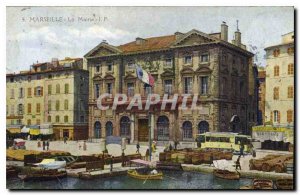 Postcard Marseille Old City Hall