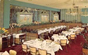 Manhasset L.I. New York dining room Lauraine Murphy Restaurant vintage pc Z18471