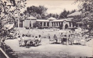 New York Saratoga Springs Swimming Pool At New York State Spa Artvue