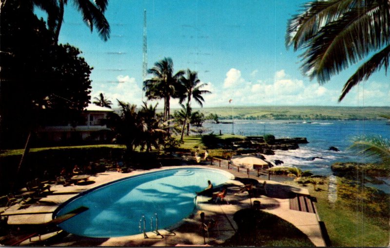 Hawaii Hilo Naniloa Hotel On Hilo Bay 1960