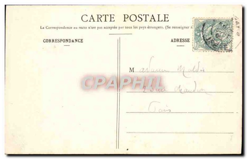 Old Postcard Allevard Les Bains Le Bout du Monde