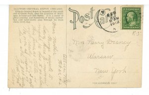 IL - Chicago. Illinois Central Railroad Depot