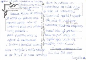 BR54117 Coutances la cathedrale france