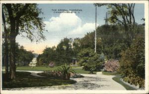 Canajoharie NY Arkell Gardens c1920 Postcard