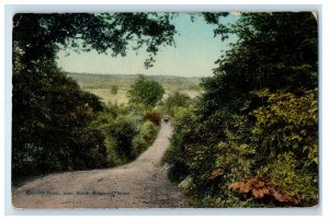 1910 Country Road Near North Attleboro Massachusetts MA Posted Postcard