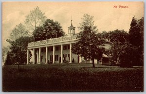 Vtg Virginia VA Mt Vernon Historic Home Georgia Washington 1910s View Postcard