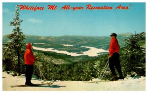 Skiers on WHiteface Mt New York