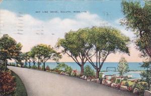 Sky Line Drive Duluth Minnesota 1946