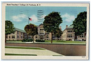 1948 State Teacher's College at Fredonia New York NY Vintage Postcard