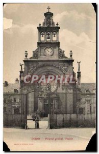 Dijon - General Hospital - Old Postcard