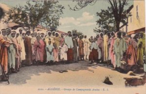 Algeria Groupe de Campagnards Arabes