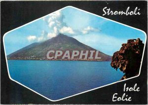 Postcard Modern isila di Stromboli (Italy) Panorama Island Stramboli General ...
