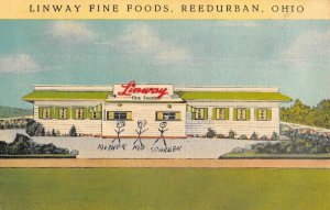 Reedurban Ohio Linway Fine Foods Exterior Vintage Postcard KK84